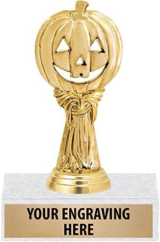 6 Златни Трофеи Од Тиква За Ноќта На Вештерките-Награда За Трофеј За Персонализирана Жетва На Тиква