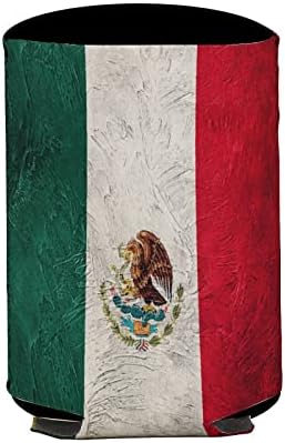 Гранџ Мексико Знаме Еднократно Ракави За Чаши Ладно Кафе Изолиран Држач За Чаши Со Симпатична Шема За Топли Ладни Пијалоци