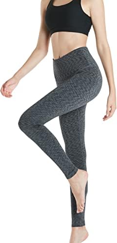 Thermalенски термички јога панталони TSLA, топло руно со високи половини, поставени хеланки, зимски тренинзи што трчаат хулахопки со џебови