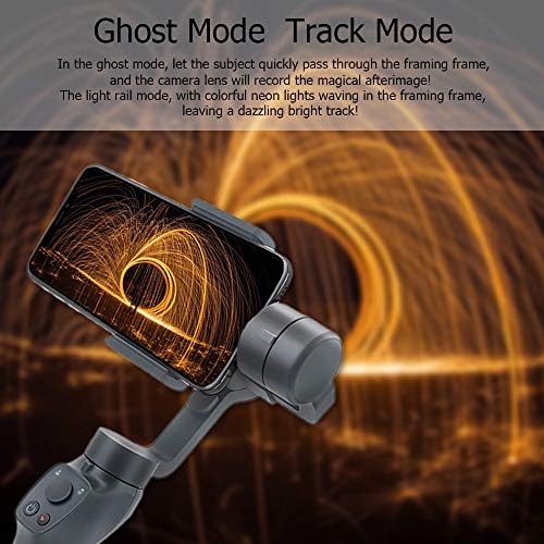 Xunmaiffe Mini 3-оска стабилизатор на Gimbal за паметни телефони Gimbal рачен со Vlog YouTuber Face Face Motion Motion Record Live Video Record