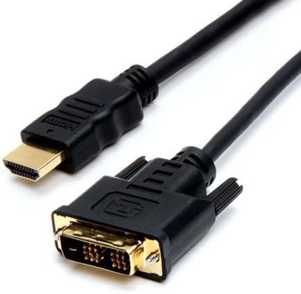HDMI машки до DVI-D единечна врска Машки кабел: 10 ft-byabacus24-7