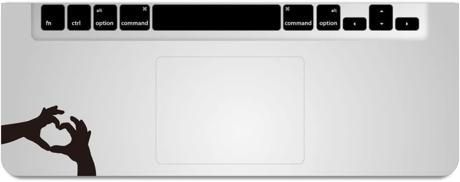 Kindубезна продавница MacBook Air/Pro 11/13 Налепница MacBook TV CM Love Heart Hand TrackPad Тастатура Црна M691-B