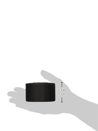 Велкро 1006-AP-PB/H црн најлон ткаен лента за прицврстување, тип на кука, стандарден грб, 2 широк, 10 'должина