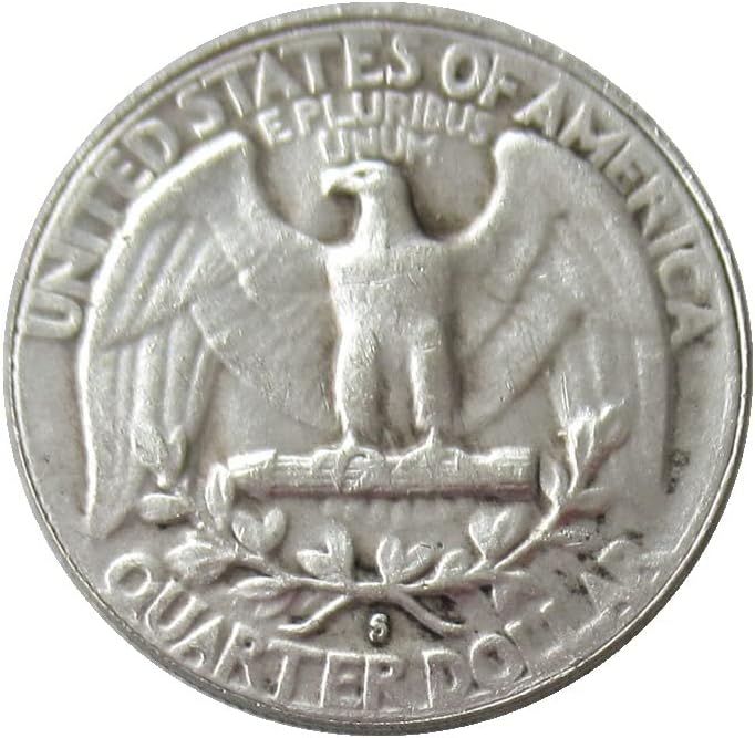 Сад 25 Проценти Вашингтон 1939 Сребрена Реплика Комеморативна Монета