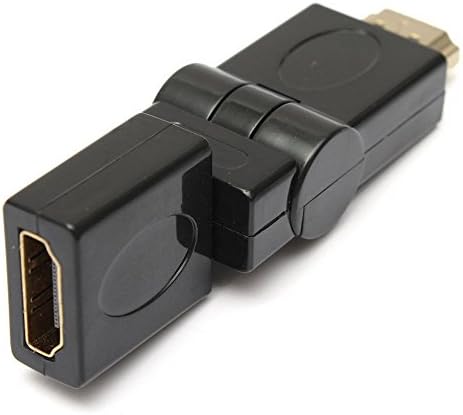оска 360 Степен Вртливата Ротирачки HDMI Машки До Женски Адаптер Агол Конвертор