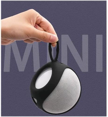 Случајот за силиконски ракав Saharacase за Apple HomePod Преносен Bluetooth звучник [шок-изобилен браник] солиден зафат за заштита
