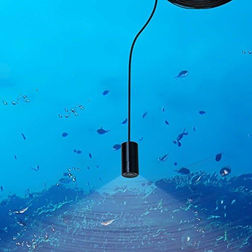 20 метри подводна камера со 8 LED светла; 90 deg водоотпорна камера за ноќно гледање, пронаоѓач на риба со длабока вода, инспекција