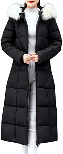 Зимски продавница на Везад Зимски топол палто со долги памучни јакни со џебни палта