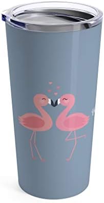 Фламинго Во Љубов Денот На Вљубените Избледени Тексас Тамблер 20 мл