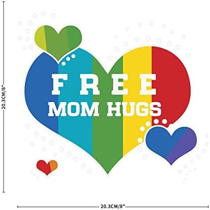 Бесплатни мајки прегратки на ЛГБТ гордоста за декорации на гордоста на налепници геј гордост декларација ЛГБТ виножито еднаквост