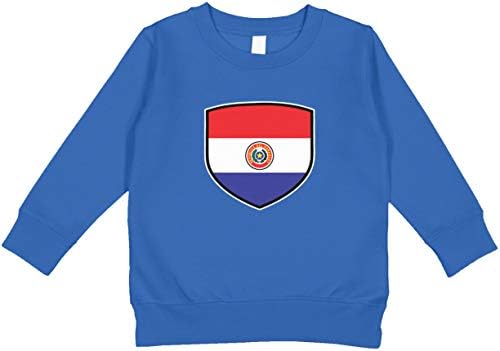 Џемпер на знамето на парагвај штит за парчиња маичка за знаме на знамето на знамето
