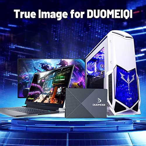 Duomeiqi 120 GB SSD SATA III 6GB/S 2.5 Внатрешен погон на цврста состојба, прочитајте ја брзината до 500MB/sec, компатибилен со десктоп