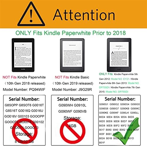 CCOO Сите Нови Kindle Paperwhite Капак, Паметни Авто-Будење/Спиење Случај