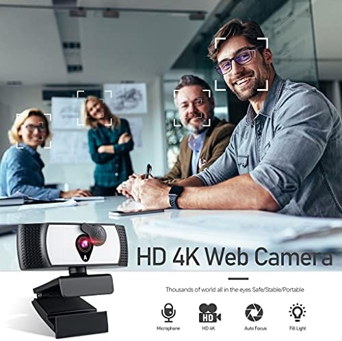 LMMDDP Веб Камера 4k 2k 1080p Целосна Веб Камера Со Лесен Микрофон Веб Камера За Компјутерски Лаптоп Видео Мини Камера