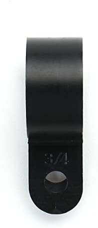 Баомаин Р-Тип Кабел Стегач 3/4 Инчен Црна UC - 5 Пакет од 50