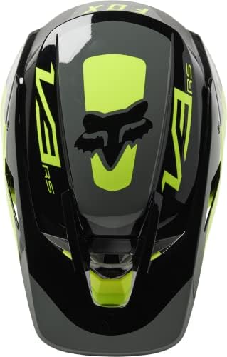 Фокс Расинг V3 RS мотокрос шлем, efekt flo жолт, среден