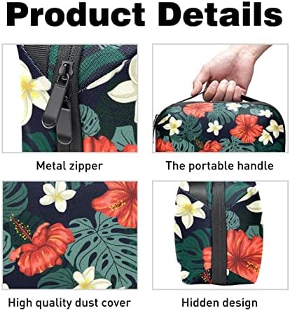 Цветстропски Растенија Торба За Шминка За Чанта Пренослива Торба За Организатор На Патувања За Тоалети Торба За Убавина
