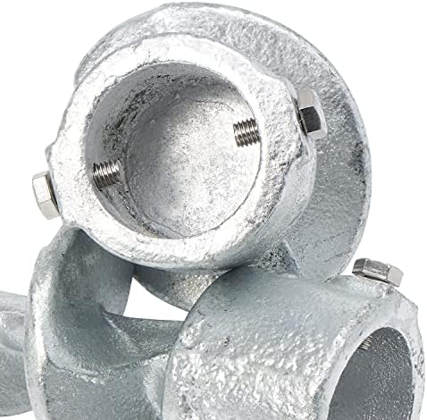 Extreme Max 3006.6851 Galvanized Auger Foot for Pock Post - 1-1/2 “, пар