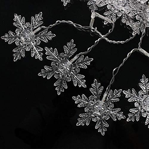 Lainin 12ft/3,5m 96led снегулка завеса лесен приклучок во жица предводена самовила ноќна светлина, совршена за божиќна свадбена венчаница