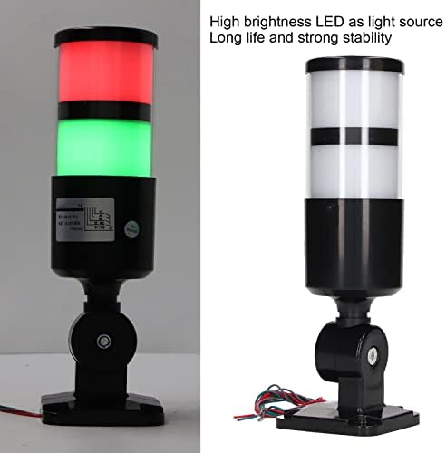 Берм LED 2 слој за предупредување за сигнал за сигнал за редење на кула, светло за редење на кула од 180 степени, предупредувајќи го светлото