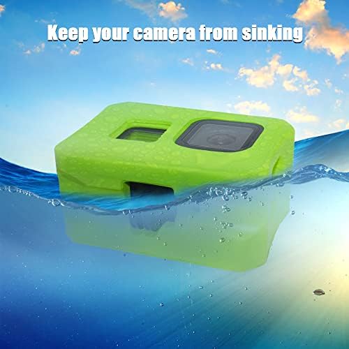 Пловечки случај за GoPro 8 - плови покритие за GoPro Hero 8 Black, Floater Floater Floater Anti -мијалник за лебдечки додаток за спортови на вода