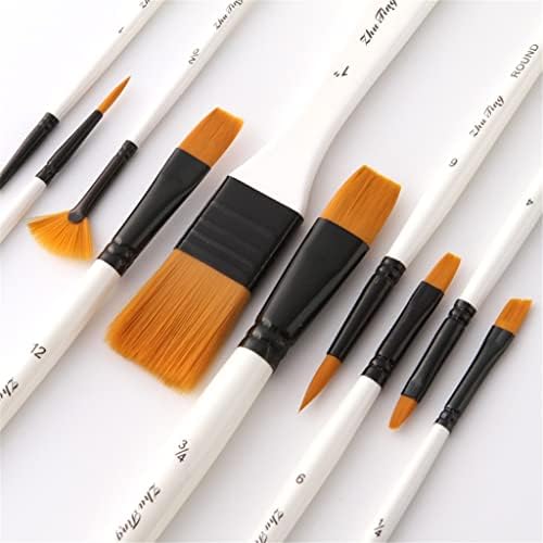 SXNBH четки за сликање со торба за ткаенини сет професионална уметничка цртање дрвена рачка пенкала за канцелариски материјал