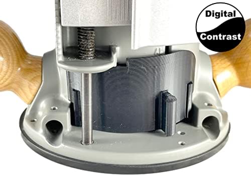 DigitalContrast Dust Port, одговара на Bosch 1617evs фиксна база RA1161 рутер, до 2,5 Flex црево