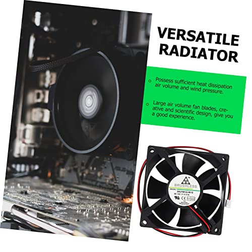 Компјутер за креативни радијаторски волумен на Solustre PC Creative Radiator - Големо ладење на вентилаторот за топлински шаси
