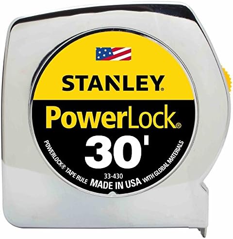Стенли 33-430 1 X 30 ' PowerLock Лента Мерка, 4 Пакет
