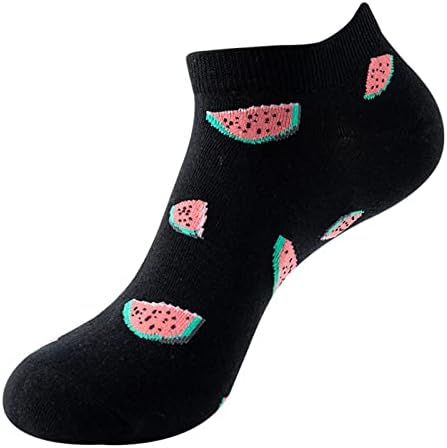 2 пара женски девојки новини смешни слатки чорапи на глуждот 3Д дизајн на печатење шарени чорапи за миризливи стапала мажи