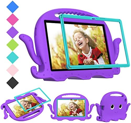 Таблет заштитен случај Детска кутија компатибилна со Samsung Galaxy Tab A7 T500/T505 10.4 со браник на рачката | Заштитна таблета за таблети