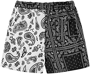 Летни шорцеви за летни шорцеви од племенски печатење во бохо, бохо, летни шорцеви со џеб