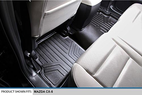 SmartLiner Custom Fit Fort Clone Mats 2 Row Liner Set црна за 2013- Mazda CX-5-Сите модели