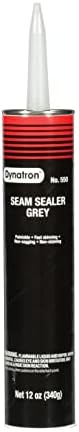 3М Dynatron Auto Seam Seam Caulk, 550, сива боја, трајно еластична, брза кожа, не-боење, не-вагнување, 12 мл