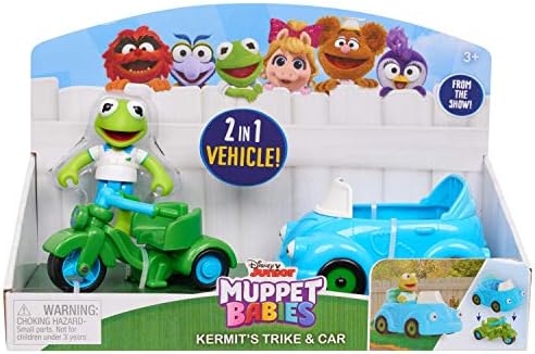 Muppets Babies Trike на Кермит и автомобил