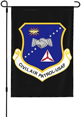 Воздухопловна цивилна воздушна патрола знаме Декоративно знаме за знак на банер на отворено, градина знаме со знаме на автомобили, затворено