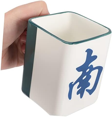 Bestoyard Mahjong Cup Керамички еспресо чаша керамички чај чај чаши канцеларија кафе кригла смешна кафе кригла керамички чај чаша чаша