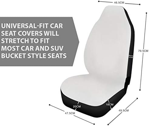 Ndistin Cool Color Saddle Cabtet Car Seat Seat Gives For Front Seat Заштитна обвивка за жени девојки кутија 2 парчиња сет за тај -боја дизајн
