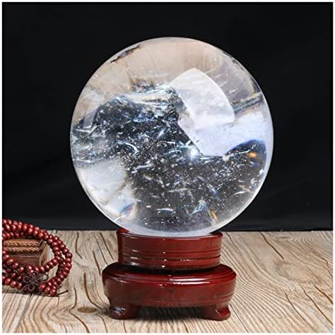 Нина Нугрохо 70-80мм бела чиста топка на топката на кристал кварц, полиран заздравувачки кристали, сфера скапоцен камен, среќен фенгшуи,