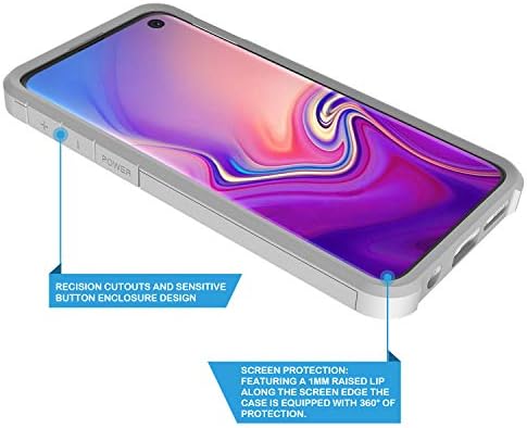 Случај Samsung Galaxy S10e, Розебоно Тенок Хибриден Двослоен Отпорен На Удари Тврд Капак Графичка Мода Симпатична Шарена Силиконска