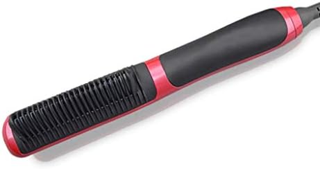 FAFKLF Mini-Roll Straight Dwool Electric Splint Straw Straight Combet негативен јон електричен чешел за коса