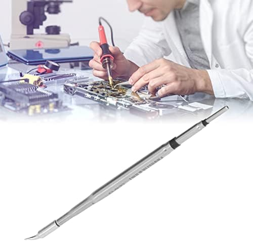 Мини пенкало од 8 см, врв од не'рѓосувачки челик, лемење на железо за лемење C210 Дизајн на едно парче брзо загревање на лемење на