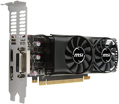 MSI со низок профил компатибилни графички картички GeForce GTX 1050 Ti 4GT LP