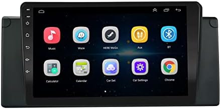 LEXXSON Android Carplay Car Radio Stereo, Поддршка Apple Carplay/Android Auto, 9 Инчен Капацитивен Екран На Допир СО Висока Дефиниција GPS Навигација