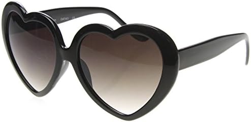 Преголеми Очила ЗА Сонце ВО Облик НА Срце УВ400 Слатки Трендовски Љубовни Модни Очила за Жени 52мм