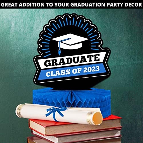 2023 Класа за украси за дипломирање од 2023 година 4 -пакувања за табела за табела за табели Декорации - двострана класа од 2023 година