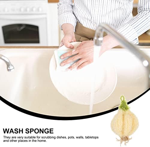 Упкох машина за миење садови крпа 5 парчиња сунѓери чистачи овошје форма кујна чистење сунѓери миење садови за миење садови чистачи сунѓери