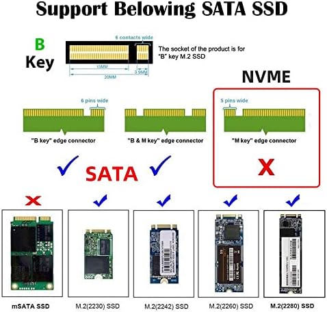 XIWAI DUAL SATA SSD CARTS CONVERTER JMB582 2280 NGFF Key B+M SSD до PCI-E 1X адаптер за десктоп на матична плоча