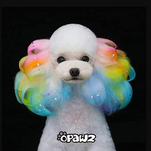 Опавз - Боја за коса за миленичиња - материјали за чешлање кучиња - Постојана боја на коса - целосно безбедна боја за коса за миленичиња за кучиња