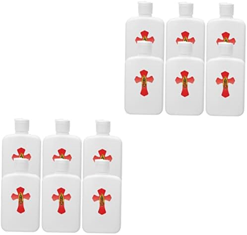 Пластични шишиња со вода од амосфун 12 парчиња шише со шише со вода од шише или украс за дома
